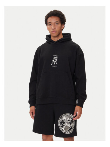 HUGO Суитшърт Duwrestie 50542399 Черен Regular Fit