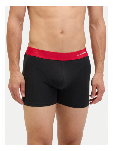 Jack & Jones Комплект 3 чифта боксерки Nyjah 12281998 Черен
