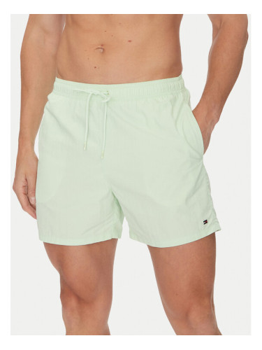 Tommy Hilfiger Плувни шорти UM0UM03477 Зелен Regular Fit