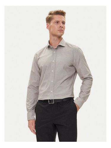 BOSS Риза C-Hank 50545225 Бежов Slim Fit