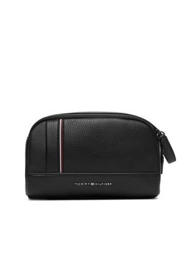 Tommy Hilfiger Несесер Th Central Washbag AM0AM13748 Черен