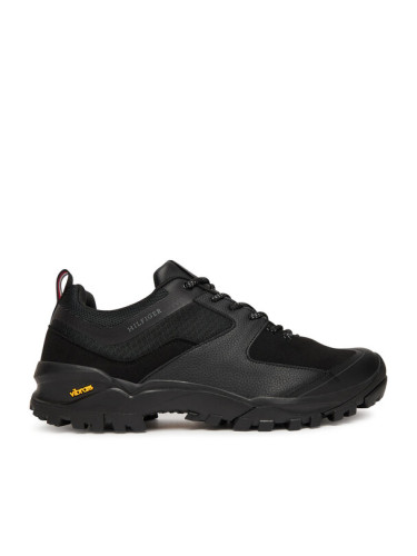 Tommy Hilfiger Сникърси Vibram Low Runner Tech FM0FM05657 Черен