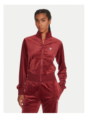 Guess Суитшърт V3BQ22 K0232 Бордо Regular Fit