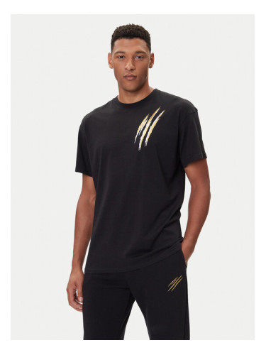 Plein Sport Тишърт FAEC MTK8356 STE001N Черен Loose Fit