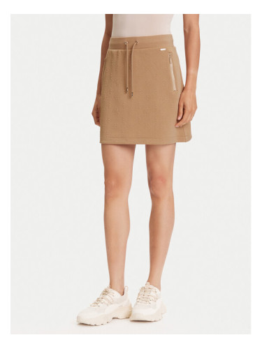 Guess Мини пола V5YD03 KBSL2 Кафяв Regular Fit