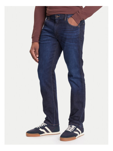 Wrangler Дънки Greensboro 112370720 Тъмносин Straight Fit