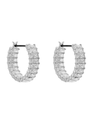 Swarovski Обици Matrix 5733397 Сребрист