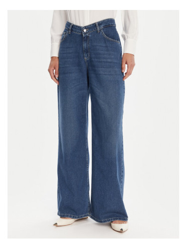 Rinascimento Дънки CFC0125151003 Син Wide Leg