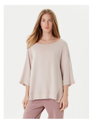 BOSS Блуза Ottoman 50540029 Бежов Relaxed Fit