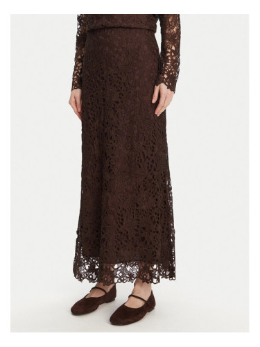 Bruuns Bazaar Миди пола Sago Joanelle BBW4518 Кафяв Regular Fit