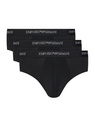 Emporio Armani Underwear Комплект 3 чифта слипове EM000258 AF14132 MC061 Черен