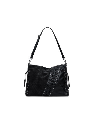 Desigual Дамска чанта Tango Patch Lei 25WAXP79 Черен