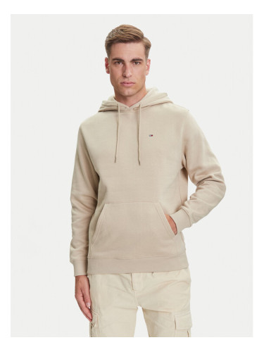 Tommy Jeans Суитшърт DM0DM20742 Бежов Regular Fit