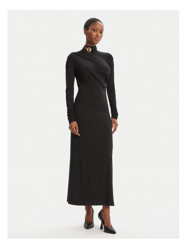 Simona Corsellini Официална рокля A25CPAB00601 Черен Slim Fit