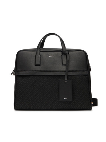 BOSS Чанта за лаптоп 50548188 Черен