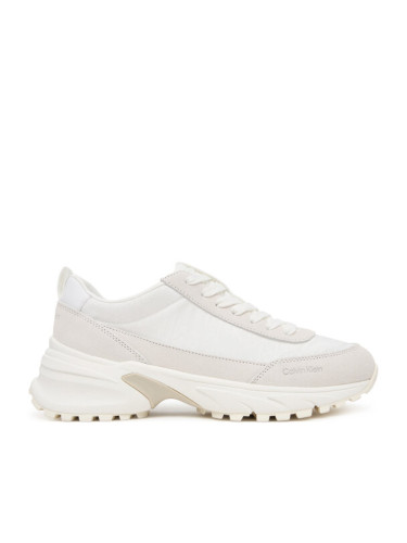 Calvin Klein Сникърси Hike Runner Casual Ny-Su Aop Wn YW0YW01995 Бял