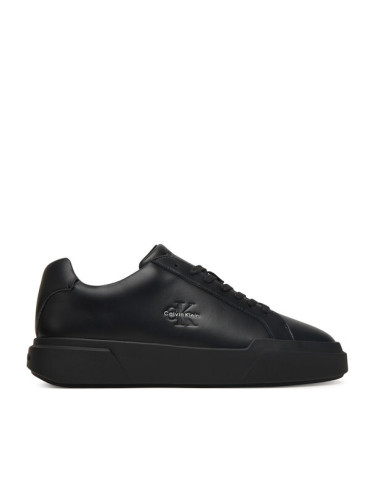 Calvin Klein Сникърси Chunky Cupsole Laceup Lth YM0YM01344 Черен