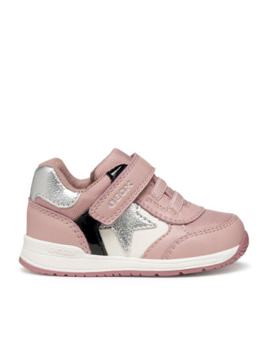 Geox Сникърси B Rishon B560LA 054FU C8179 Розов