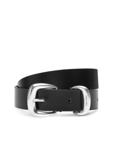 Calvin Klein Дамски колан LV04K7012G Черен