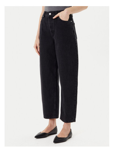 HUGO Дънки Gimine_3 50544027 Черен Mom Fit