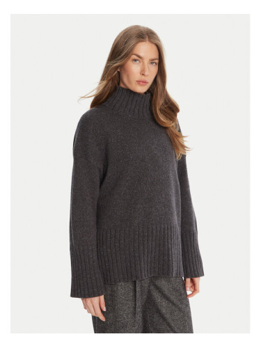 Barbour Поло Serena LKN1539CH51 Сив Regular Fit