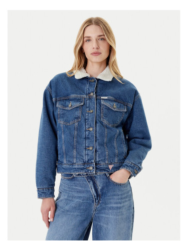 Guess Jeans Дънково яке W4BN64 D5CC3 Син Regular Fit