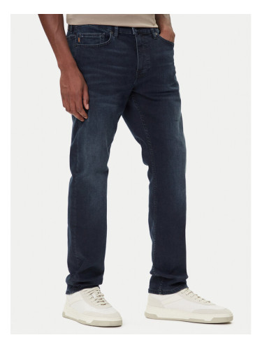 BOSS Текстилни панталони Sisla-9 50544866 Черен Regular Fit