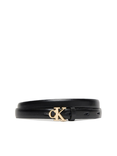 Calvin Klein Дамски колан Ck Buckle 15Mm Fixed Belt LV04F7055G Черен
