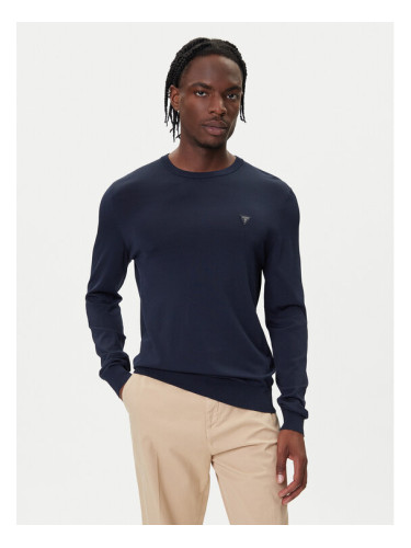 Guess Пуловер M4YR29 Z3DM0 Тъмносин Regular Fit