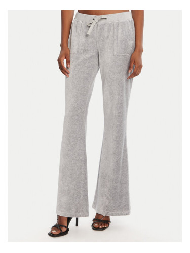Juicy Couture Долнище анцуг Caisa JCSEBJ008 Сив Slim Fit