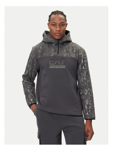 EA7 Emporio Armani Суитшърт 7M001131 AF16549 U8117 Сив Regular Fit