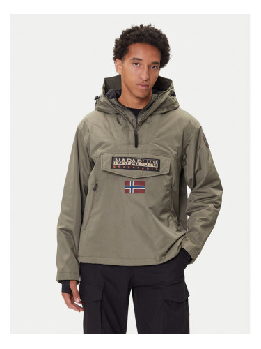 Napapijri Анорак Rainforest Next NP0A4IB9 Каки Regular Fit