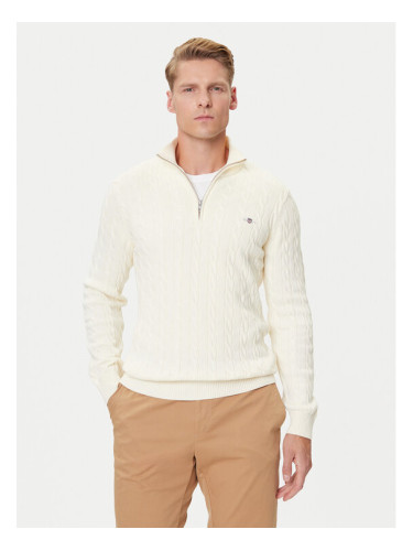 Gant Пуловер 8050603 Екрю Regular Fit
