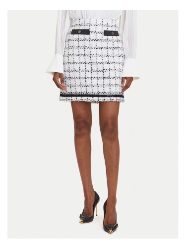 KARL LAGERFELD Мини пола A3W12019 Екрю Regular Fit