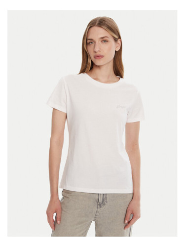 BOSS Тишърт 50549184 Бял Regular Fit