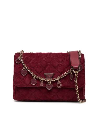 Guess Дамска чанта Giully II HWCG96 73200 Бордо