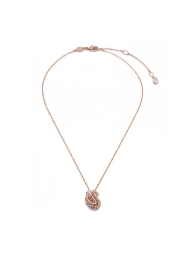 Swarovski Колие Swan 5732414 Розово злато