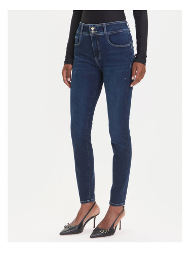 Guess Дънки W5RA34 D5PY1 Тъмносин Skin Fit