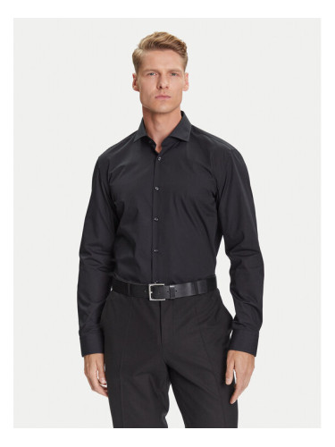 HUGO Риза C-Jason 50293691 Черен Slim Fit