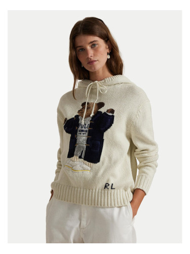 Polo Ralph Lauren Пуловер 211972802001 Бежов Relaxed Fit