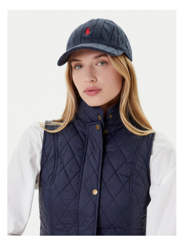 Polo Ralph Lauren Шапка с козирка 455981420003 Тъмносин