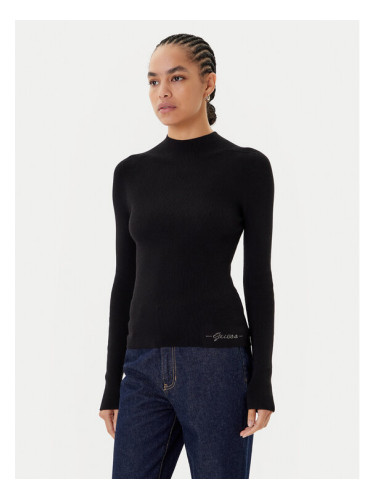 Guess Поло W5BR15 Z3OW2 Черен Slim Fit