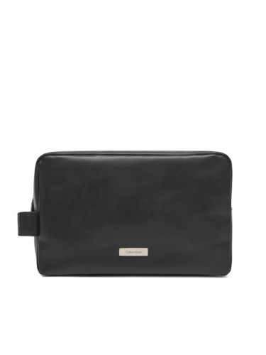 Calvin Klein Несесер Plaque Dopp Kit LV04D1132G Черен