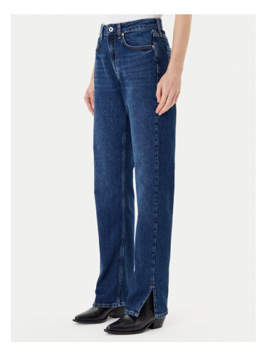 Karl Lagerfeld Jeans Дънки A3W10061 Син Straight Fit