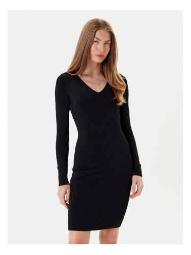 Marciano Guess Плетена рокля 5YGK23 5036Z Черен Slim Fit
