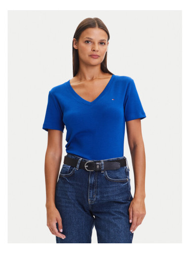 Tommy Hilfiger Тишърт New Cody WW0WW40584 Син Slim Fit