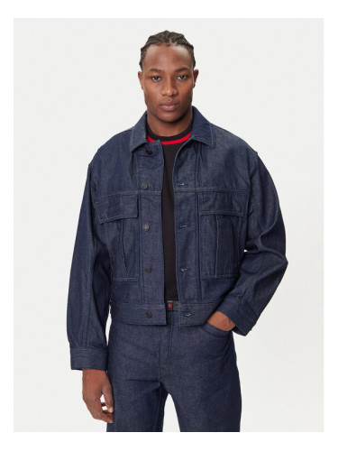 HUGO Дънково яке 50542915 Тъмносин Relaxed Fit