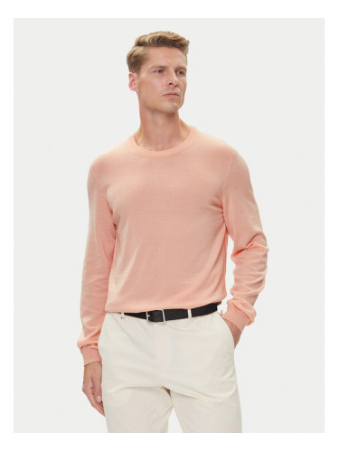 BOSS Пуловер Leno-P 50468239 Розов Slim Fit