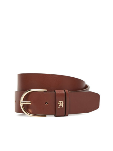 Tommy Hilfiger Дамски колан Essential Effortless 3.5 AW0AW17757 Кафяв