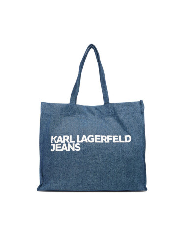 Karl Lagerfeld Jeans Дамска чанта A3W50069 Син